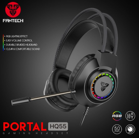 Fantech HQ55 PORTAL Gaming Headset with RGB Fantech HQ55 PORTAL Gaming Headset with RGB